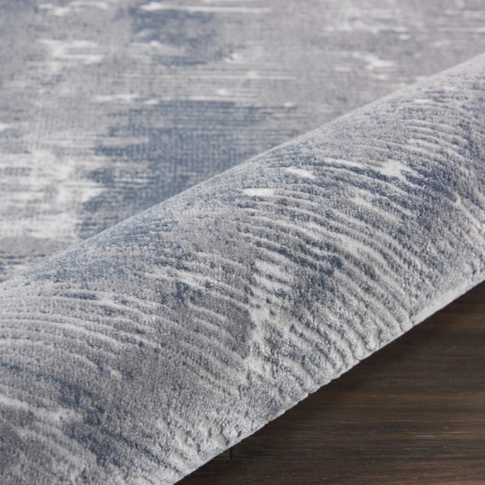 Nourison Rustic Textures Grey RUS05 6 ft. X 9 ft. Rect. Rug