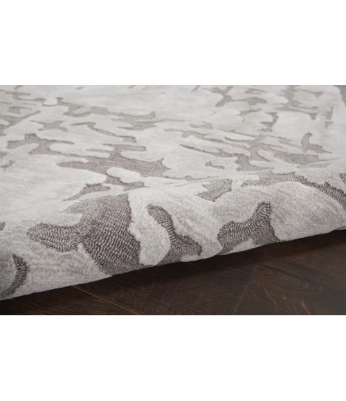 Nourison Symmetry Area Rug SMM03-Ivory/Taupe