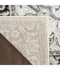 Nourison Dekor Ivory Charcoal DEK08 5 ft. 3 in. X 7 ft. Rect. Rug