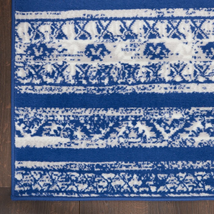 Nourison Whimsicle Area Rug WHS16-Navy Ivory