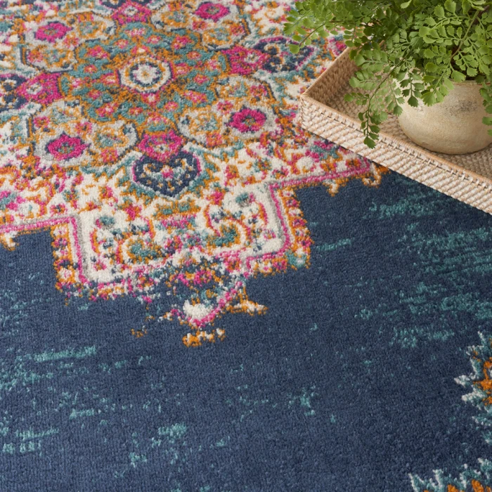 Nourison Passion Area Rug PSN03 Navy