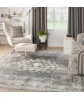 Nourison Quarry Grey/Ivory QUA07 7 ft. X 10 ft. Rect. Rug