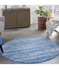 Nourison Whimsicle Area Rug WHS16-Light Blue Ivory