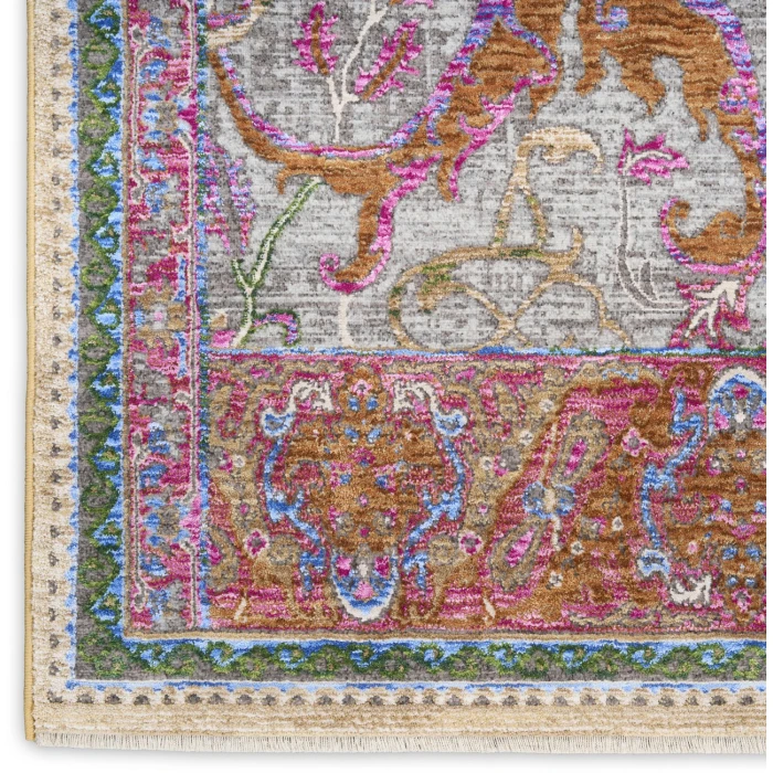 Nourison Home Vintage Harmony Pink VHH03 7ft.10in. x 9ft.10in. Rect. Rug