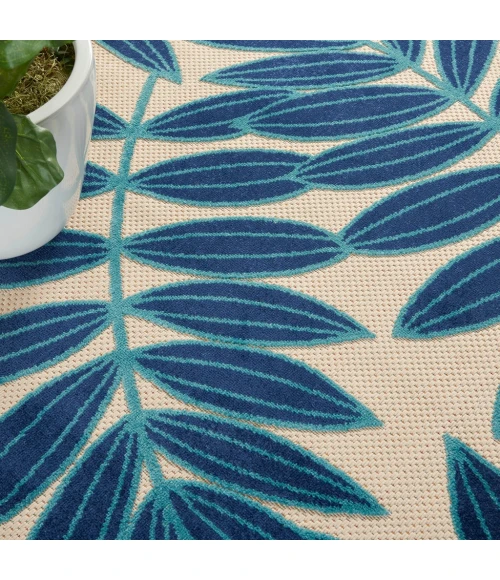 Nourison Aloha Area Rug ALH18-Navy