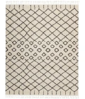 Nourison Moroccan Shag Area Rug MRS01-Cream