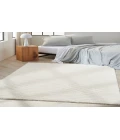 Calvin Klein Surfaces Ivory SFC01 5 ft. 3 in. X 7 ft. 3 in. Rectangle Rug