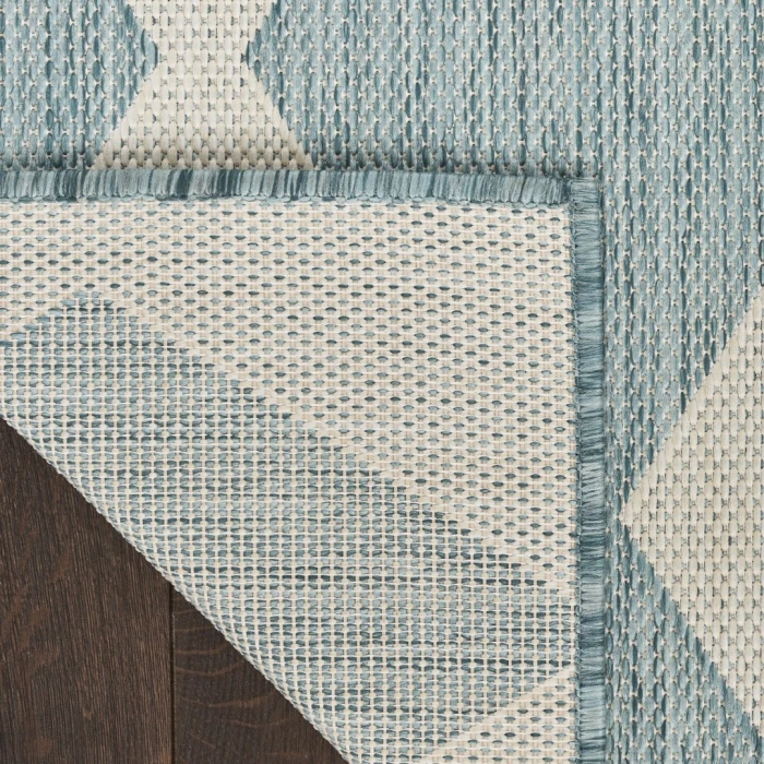 Nourison Positano Aqua POS04 12ft. x 15ft. Rect. Rug