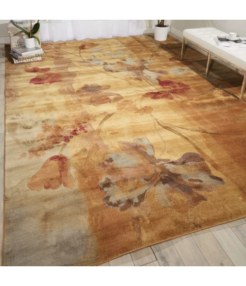 Nourison Somerset Beige ST18 9 ft. 6 in. X 13 ft. Rect. Rug