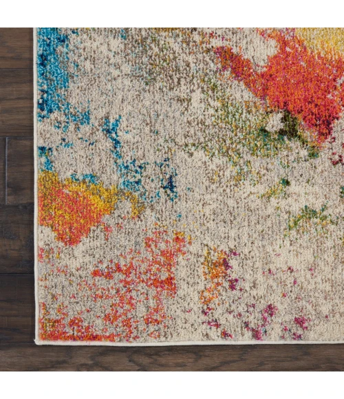 Nourison Celestial Area Rug CES12-Ivory/Multicolor
