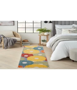 Nourison Home Aloha ALH29 Multicolor 2 ft. X 6 ft. Area Rug