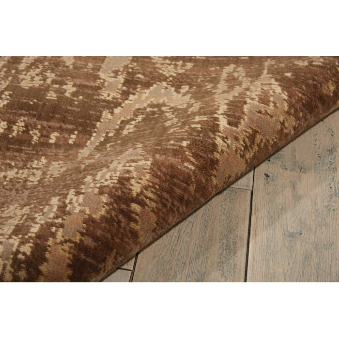 Nourison Silken Allure Area Rug SLK17-Chocolate