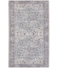 Nicole Curtis Machine Washable Series 1 Grey SR104 2 ft. 2 in. X 12 ft. Rectangle Rug