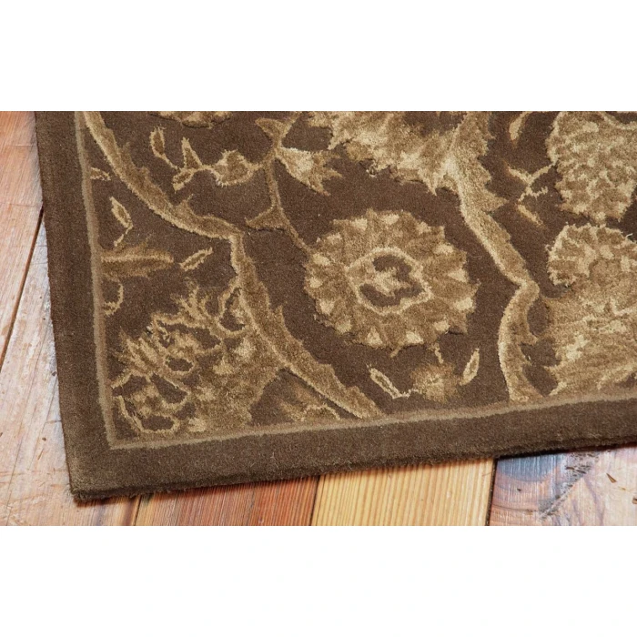 Nourison Home Regal Brown REG02 5ft.6in. x 8ft.6in. Rect. Rug