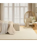 DKNY Pure Angles Ivory ANG01 9 ft. X 12 ft. Rect. Rug