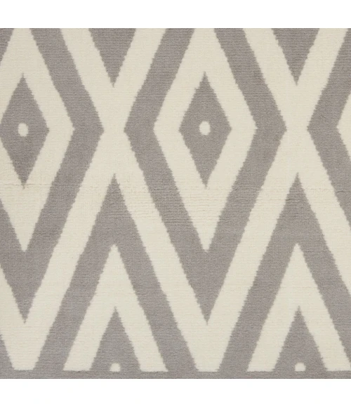 Nourison Grafix Area Rug GRF18-White/Grey