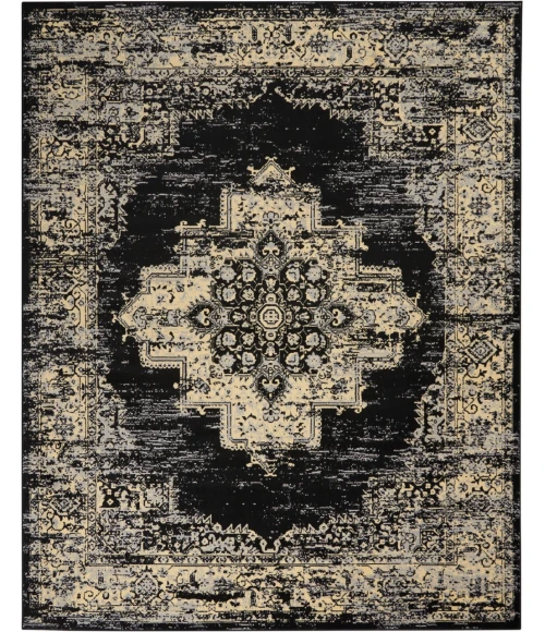 Nourison Grafix Area Rug GRF14-Black