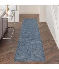 Nourison Home Positano POS01 Navy Blue 2 ft. 2 in. X 12 ft. Area Rug