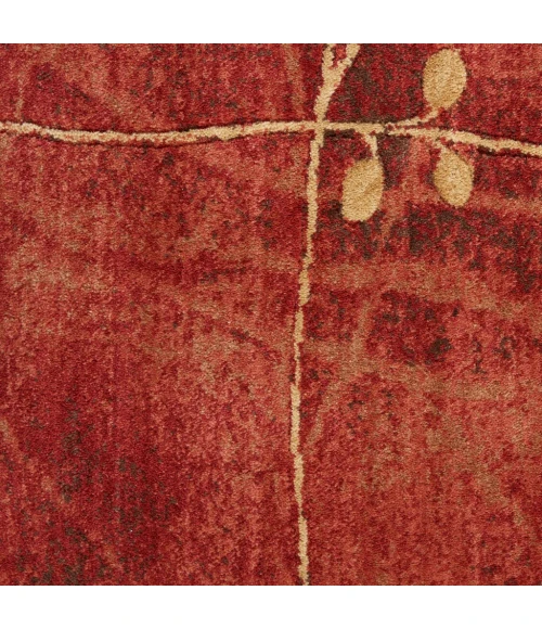 Nourison Somerset Runner Area Rug ST74-Flame