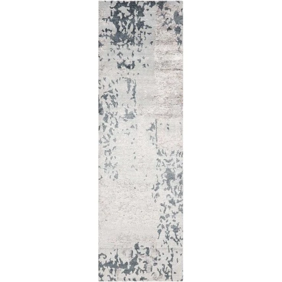 Nourison Silk Shadows Silver Grey SHA16 8 ft. Rect. Rug