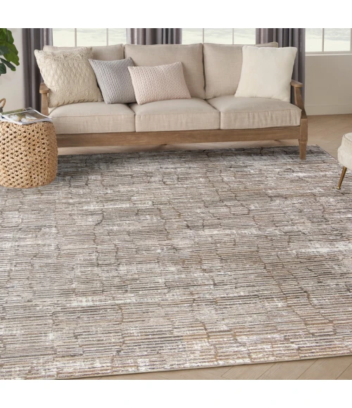 Nourison Sustainable Trends Ivory Mocha SUT06 9 ft. X 12 ft. Rect. Rug