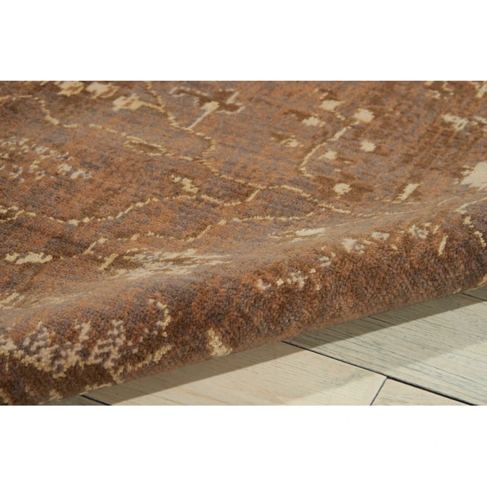 Nourison Silk Elements Area Rug SKE02-Cocoa