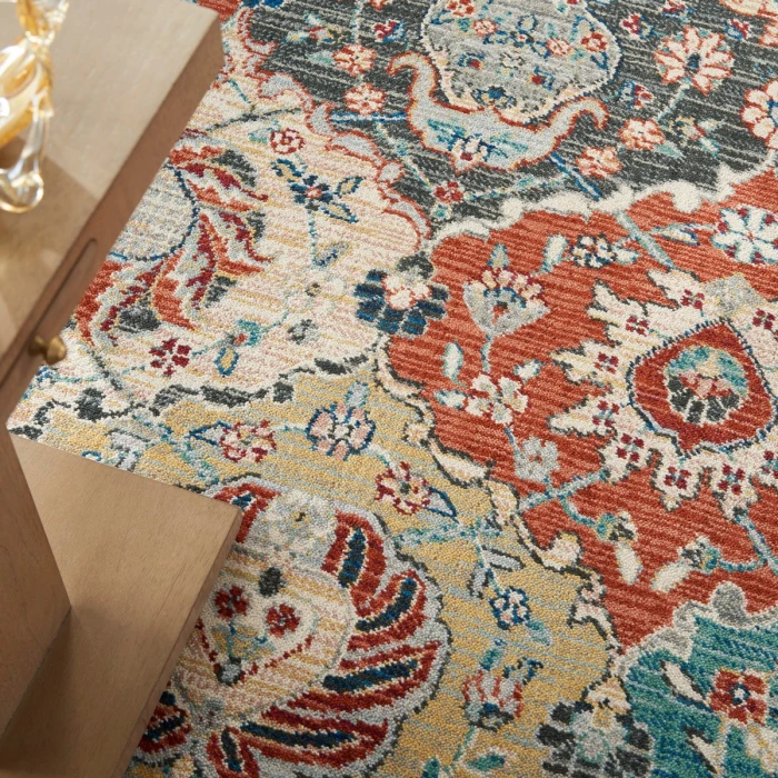 Nourison Parisa Area Rug PSA05 Multicolor 7'9" x 9'9"