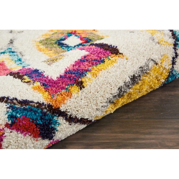 Nourison Home Nomad White NMD02 3ft.11in. x 6ft. Rect. Rug