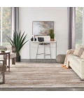 Nourison Elation Area Rug ETN01 Ivory Grey 7'10" x 9'10"