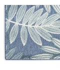 Nourison Aloha Blue ALH18 2 ft. 8 in. X 4 ft. Rect. Rug