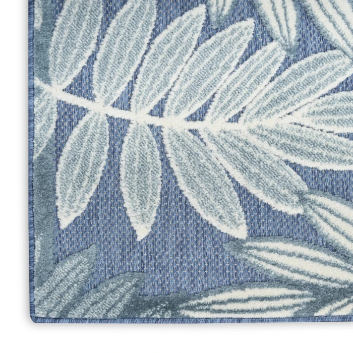 Nourison Aloha Blue ALH18 2 ft. 8 in. X 4 ft. Rect. Rug