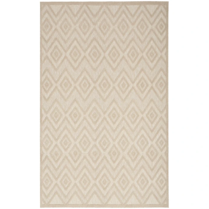Nourison Versatile Cream NRV01 9 ft. X 12 ft. Rectangle Rug