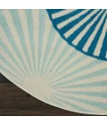 Nourison Grafix Round Area Rug GRF20-Ivory/Multi
