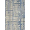 Nourison Home Symmetry SMM04 Blue/Grey 3 ft. 9 in. X 5 ft. 9 in. Area Rug