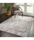 Nourison Rustic Textures Beige Grey RUS06 6 ft. X 9 ft. Rect. Rug