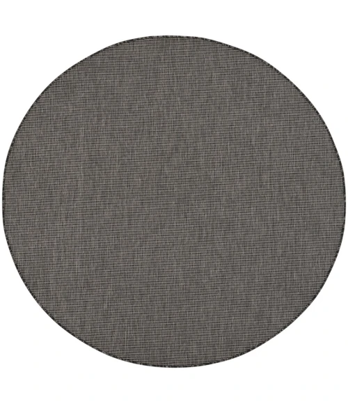 Nourison Positano Round Area Rug POS01-Charcoal