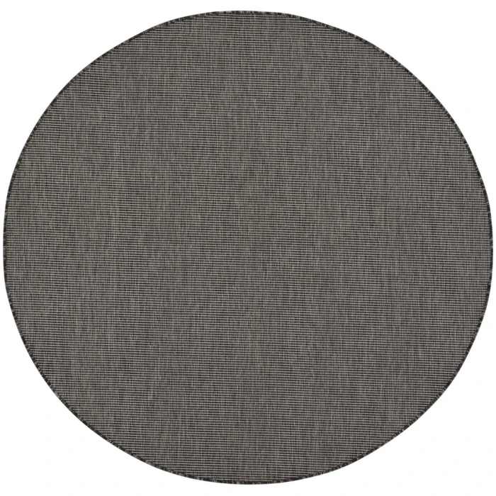 Nourison Positano Round Area Rug POS01-Charcoal