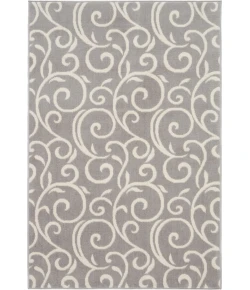Nourison Home Grafix GRF19 Grey 3 ft. 9 in. X 5 ft. 9 in. Area Rug