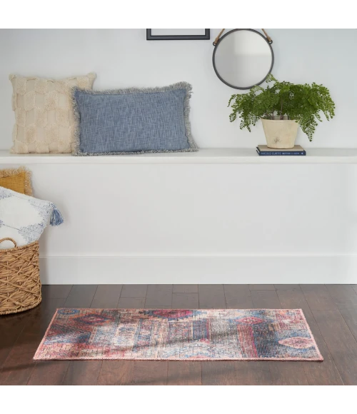 Nicole Curtis Machine Washable Series 1 Area Rug SR106 Multicolor 2' x 4'