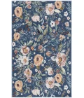 Nourison Nourison Washables Navy Multicolor NWB01 3 ft. X 5 ft. Rectangle Rug