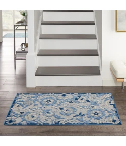 Nourison Home Aloha ALH17 Blue Grey 3 ft. X 5 ft. Area Rug