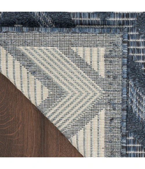 Nourison Versatile Area Rug NRV01 Navy Blue