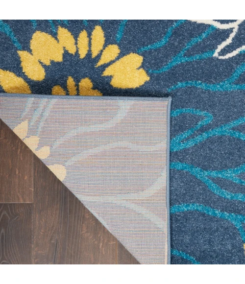 Nourison Passion Runner Area Rug PSN17-Blue