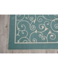 Nourison Home & Garden Square Area Rug RS019-Light Blue