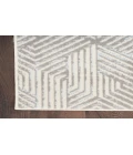 Nourison Grafix Grey GRF39 5 ft. 3 in. X 7 ft. 3 in. Rectangle Rug