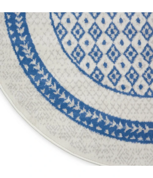 Nourison Whimsicle Area Rug WHS13-Ivory Blue