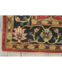 Nourison Home Jaipur Black JA35 6ft. x Round Round Rug