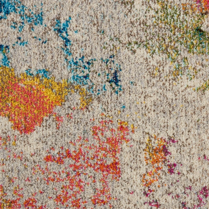 Nourison Celestial Area Rug CES12-Ivory/Multicolor