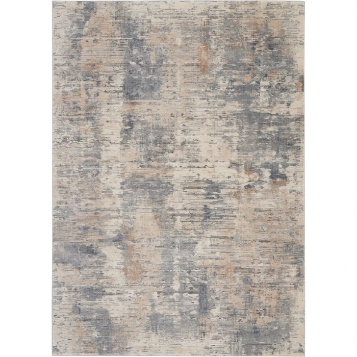 Nourison Rustic Textures Area Rug RUS05-Beige/Grey