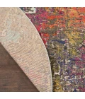 Nourison Celestial Round Area Rug CES14-Sunset
